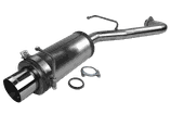 Sport Auspuff Magnaflow mit EG-Genehmigung passend für Mitsubishi Galant VIII (EA_) 2,5 V6 Edelstahl Endschalldämpfer Exhaust Backbox