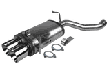 Sport Auspuff Magnaflow mit EG-Genehmigung passend für BMW E39 Touring 520i 525i 528i Edelstahl Endschalldämpfer Exhaust Backbox