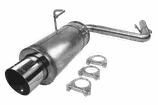 Sport Auspuff Magnaflow mit EG-Genehmigung passend für Honda Accord CL7 2.0L 155PS Edelstahl Endschalldämpfer Exhaust Backbox
