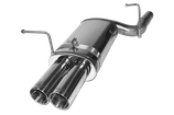 Sport Auspuff Magnaflow mit EG-Genehmigung passend für BMW E46 Compakt 316ti 318ti Edelstahl Endschalldämpfer Exhaust Backbox