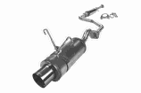 Sport Auspuff Magnaflow mit EG-Genehmigung passend für Honda Civic EJ9 1,4 Sportauspuff Edelstahl Endschalldämpfer Exhaust Backbox