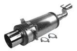Sport Auspuff Magnaflow mit EG-Genehmigung passend für Ford Puma 1.6 16V/ 1.7 16V Edelstahl Endschalldämpfer Exhaust Backbox