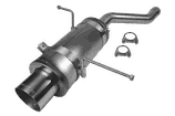 Sport Auspuff Magnaflow mit EG-Genehmigung passend für BMW E46 316i 318i 316Ci 318Ci 85/105/110KW Edelstahl Endschalldämpfer Exhaust Backbox