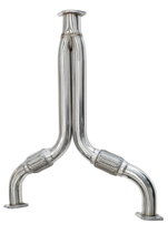 Downpipe passend für Nissan 350Z Z33 03-08 Edelstahl Y-Pipe Hosenrohr V1