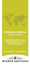 NEU - HONDURAS Agrícola Union y Fuerza, 100 % Organic