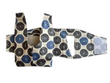 北欧風　サークル柄　ブルーグレー　Ｌ－３９セット