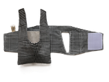 グレンチェック　黒×白　Ｍ－３３セット