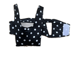 シンプルドット　黒地に白　ＸＳ－２１セット