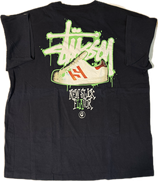 OLDSTÜSSY×SLICK CUSTMADE Tee XXLsize