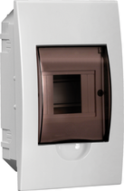 Щит распределительный встраиваемый ЩРВ-П-4 IP41 пластиковый прозрачная дверь (MKP12-V-04-40-20)