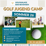 Golf Jugend Camp vom 20.-24.07.2026