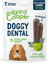 Edgard + Cooper Doggy Dental Apfel & Eukalyptus medium, 160g, 7 Sticks