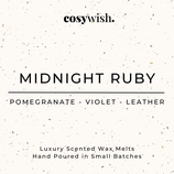 Midnight Ruby - Duftwachs-Musterwürfel