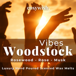 Woodstock Vibes - Duftwachs- Musterwürfel
