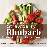 Strawberry Rhubarb - Duftwachsmuster