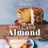 Burnt Almond Cake - Duftwachsmuster