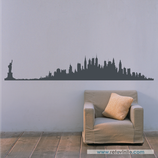 Arquitectura - Silueta Skyline de New York