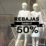 Rebajas - Rebajas con guirnalda