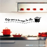 Cocinas - Deja que se te valla la olla