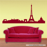 Arquitectura - Silueta Skyline de Paris