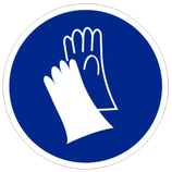 Pictogram Handschoenen Verplicht