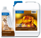 Parkett und Korkglanz