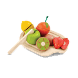 set de fruits à couper Planwood, Plan toys