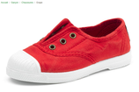tennis coton bio rouge uni, Natural World