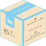 Windelabo Service von babywin.de  |  6 Monate  |  für ein Kind