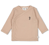 Overslagshirt rib zand - Sea Sweeties