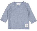 Overslagshirt Rib Blauw- Blue Ocean