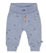 Broek rib AOP- Blue Ocean