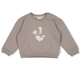 Sweater Oversized Grijs - Sea Sweeties