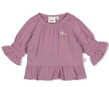 Longsleeve ruches mousseline - Flower Ranch