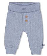 Broek rib blauw- Blue Ocean