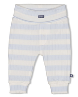 Broek rib met streep- Blue Ocean