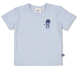 T-shirt met kwal- Blue Ocean