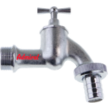 Wasserhahn mit Verschraubung