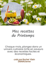 Mon Ebook de recettes de printemps