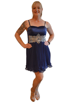 Cocktailkleid dunkelblau