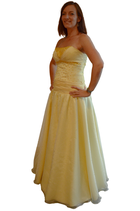 Prinzessin Kleid gelb