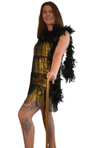 Fransenkleid