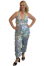 Tanzkostüm / Pailletten Jumpsuit