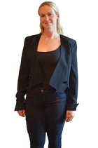 Frack schwarz Damen