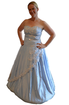 Prinzessin Kleid hellblau
