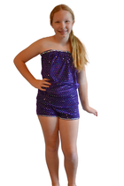 Tanzkostüm / Jumpsuit lila