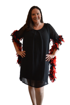 Kleid schwarz schlicht