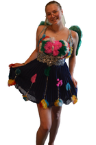 Tanzkostüm / Papageienkleid