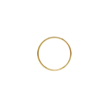 Ring 1 mm - 14k Gelbgold - matt