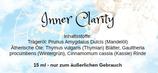 100% natürliche ätherische Öl-Mischung Inner Clarity (Klarheit)